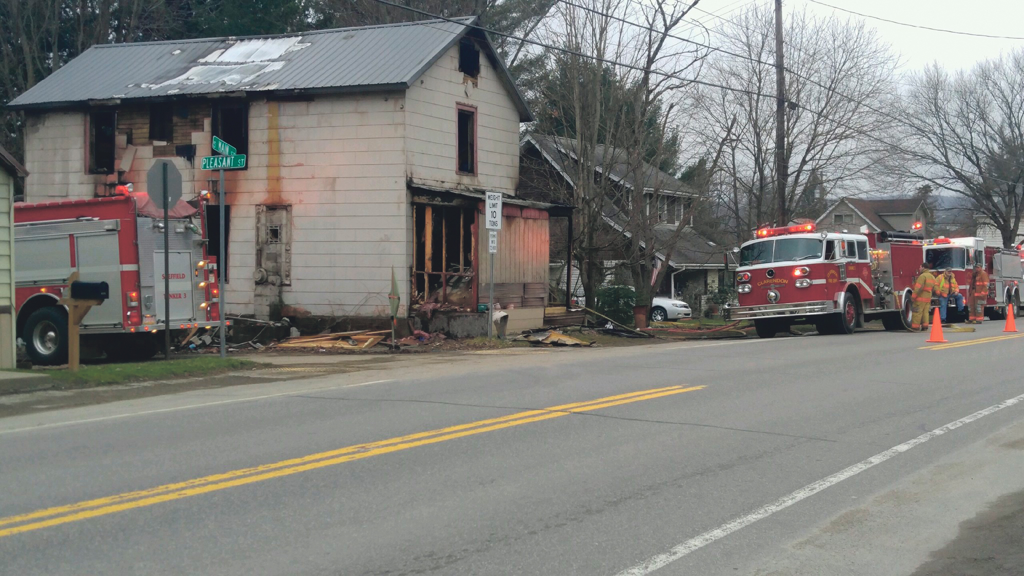 Clarendon Fire Update News, Sports, Jobs Times Observer